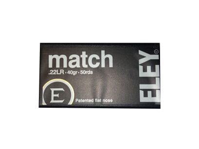 Amunicja ELEY match .22LR 40gr