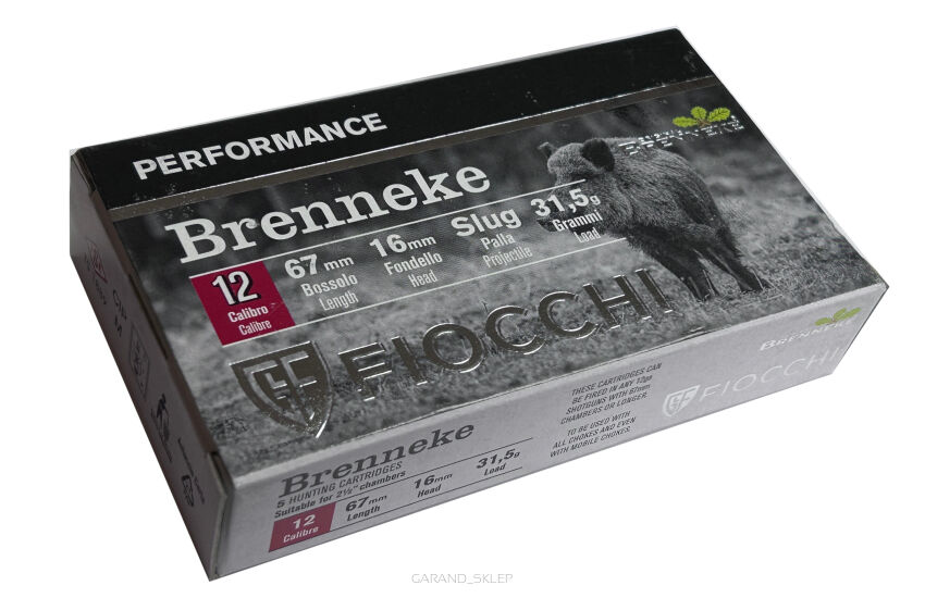Amunicja Fiocchi Brenneke 12/67 31,5g