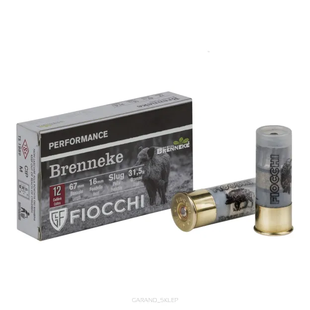 Amunicja Fiocchi Brenneke 31,5g, kal. 12/67