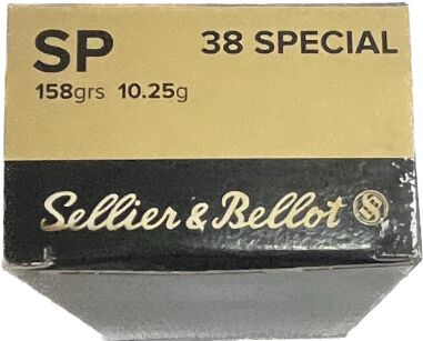 Amunicja Sellier&Bellot .38 SPECIAL SP 10,25g