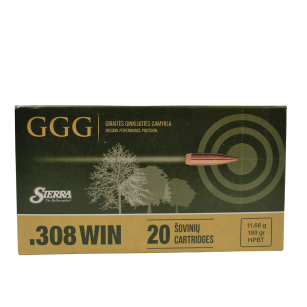 Amunicja GGG .308Win 11,66g/180gr