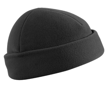 Czapka Helikon Dokerka - Fleece - Czarna