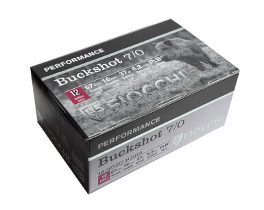 Amunicja loftka Fiocchi Buckshot 12/67 37g 6,2mm (7/0)