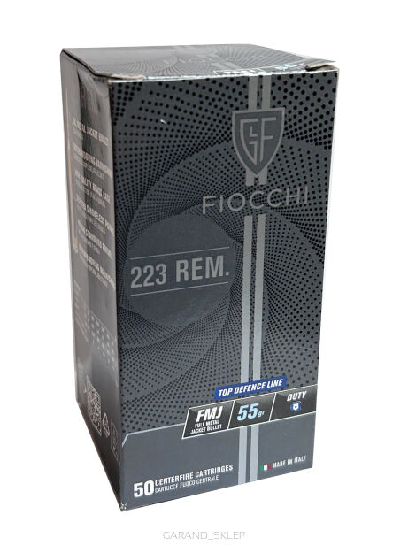 Amunicja Fiocchi .223Rem 55gr L.E.FMJ