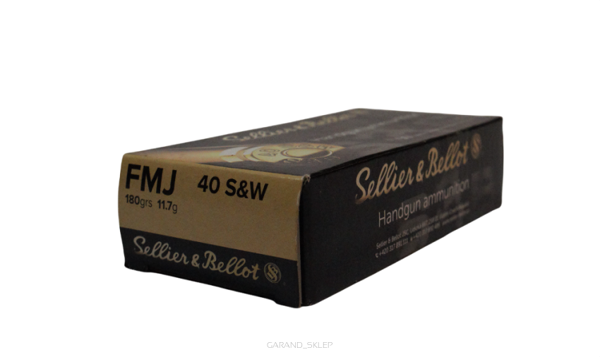  Amunicja Sellier & Bellot 40S&W FMJ 180grs/11,7g