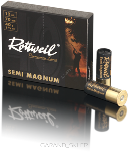 Amunicja Rottweil Semi Magnum 12/70 - 40g, 4,0mm, No.1, (10 sztuk)