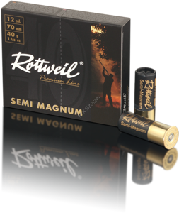 Amunicja Rottweil Semi Magnum 12/70 - 40g, 4,0mm, No.1, (10 sztuk)