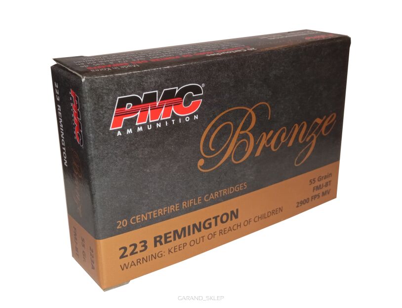 Amunicja PMC .223 Rem 55Grain FMJ