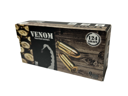 Amunicja Medef Venom 9x19mm - 124gr FMJ