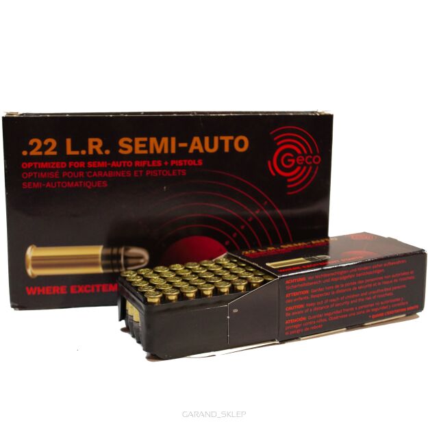 Amunicja GECO 22LR SEMI-AUTO 2,6g