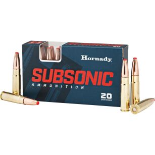 Amunicja Hornady SUB-X Subsonic Ammunition, kal. 300 AAC Blackout, 190g/12,3g