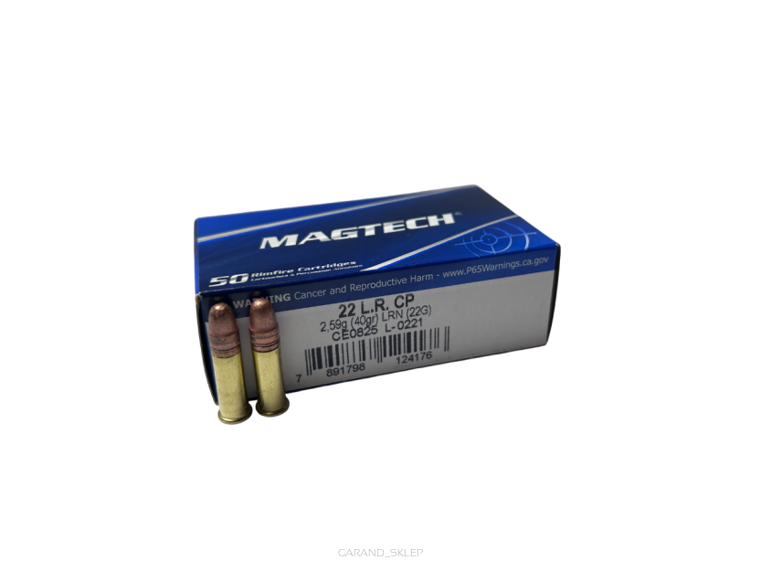 Amunicja Magtech Standard 22 LRN CP 40GR - miedziowana