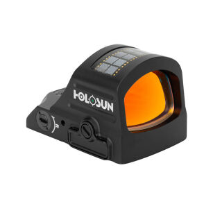 Holosun - Kolimator otwarty HE407C X2 - Zielony znak celowniczy - 2 MOA - Panel słoneczny - HE407C-X2-GR