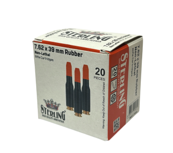 Amunicja gumowa Sterling 7,62x39mm Rubber Non-lethal