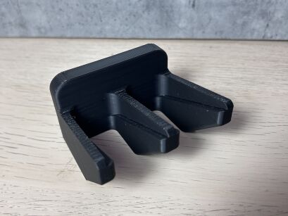 Uchwyt magnetyczny na 2 magazynki AK-47 - druk 3D