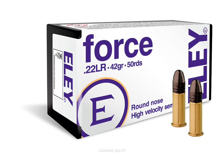 Amunicja ELEY Force HV, kal. 22LR