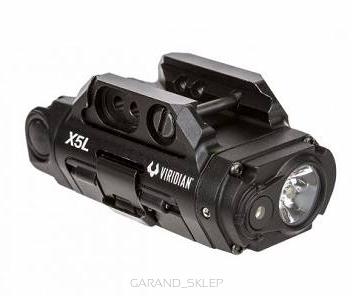 Latarka Viridian X5L GEN.3 - HDCAM & Green Laser w/Tactical Light & ECR