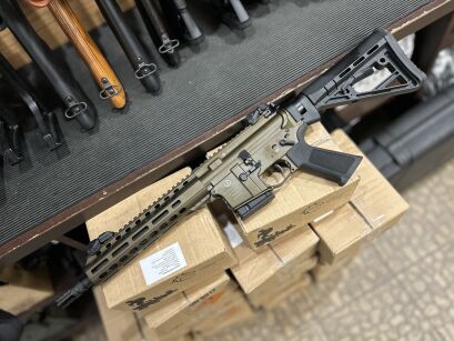 Karabinek Schmeisser AR15 S4F Bronze 10,5", kal. 223Rem - DEMO