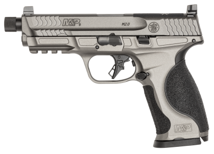 Pistolet Smith & Wesson M&P M2.0 Metal TB- 9x19mm - Tungsten Gray (14162)