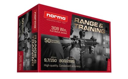 Amunicja kulowa Norma R&T 9,7g/150gr FMJ, 1op. - 50szt. kal. 308Win