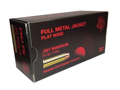 GECO .357 MAGNUM FMJ Flat Nose 10,2g/158gr