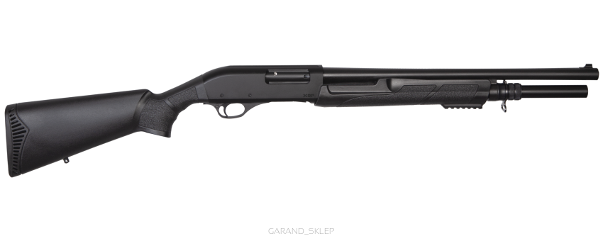 Strzelba pump action Hunt Group XRP-005 Synthetic bez czoków - lufa 51cm, kal. 12/76