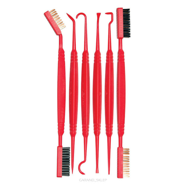 Zestaw szczotek i skrobaków do czyszczenia broni Real Avid Accu-Grip Picks&Brushes