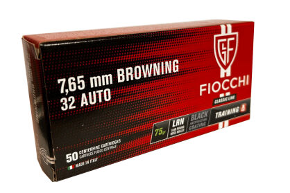 Fiocchi 7,65 Browning / .32Auto LRN 75gr