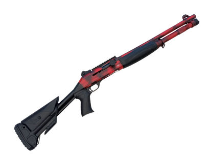 Strzelba półautomatyczna Hunt Group MX4 Tactical 12/76 18,5" - red