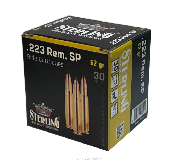 Amunicja Sterling .223Rem Soft Point 62gr