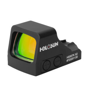 Kolimator pistoletowy HOLOSUN HS507K x2 series - red dot - 2MOA