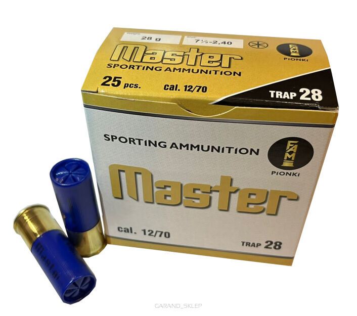 Amunicja 12/70 Master Trap 28g 7,5-2,40mm FAM Pionki