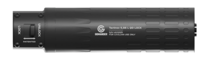 Tłumik Gomander Tactinox QD-LOCK 5,56 - L -  M26x1,5 - Czarny