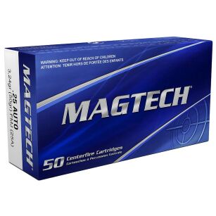Amunicja Magtech FMJ 50gr/3,24G, kal. 6,35Br/25ACP