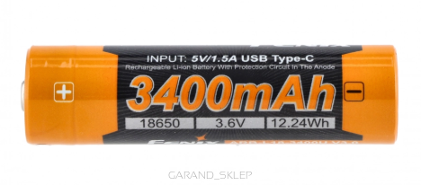 Akumulator Fenix ARB-L18U V3.0 - 18650 3400mAh