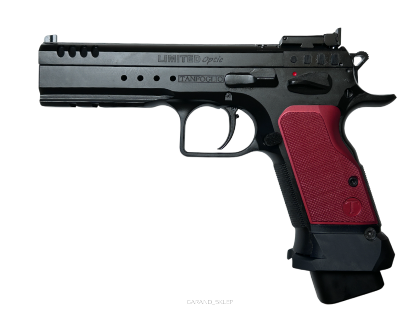 Pistolet Tanfoglio Limited Optic Black OR, kal. 9x19mm