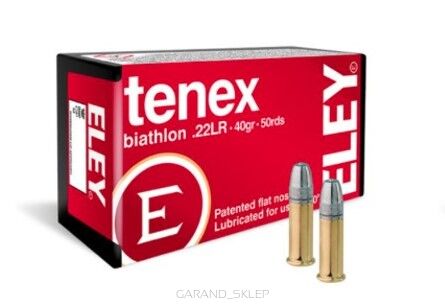 Amunicja ELEY 22LR. Tenex Biathlon 40gr
