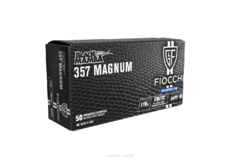 Amunicja Fiocchi .357MAG BM FMJTC 110gr.. op.50szt.