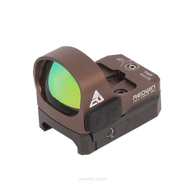 Kolimator REDWIN Cobra 1x28x20 3MOA Chocolate - brązowy