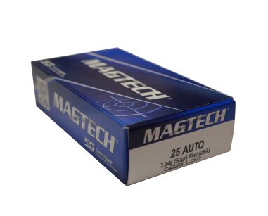 MAGTECH .25 AUTO 3,24g/50gr FMJ