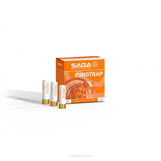 Amunicja SAGA EuroTrap 24G 7,5, kal. 12/70