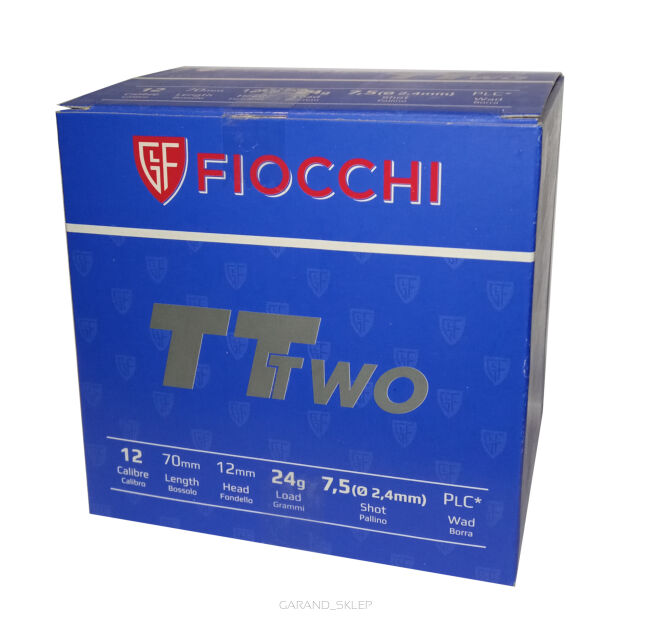 Amunicja Śrut Fiocchi TT Two 12/70 24g 7,5