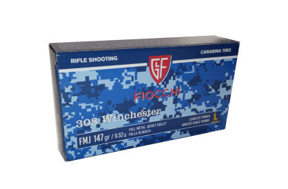 Amunicja Fiocchi .308Win 147gr/9,52g FMJ