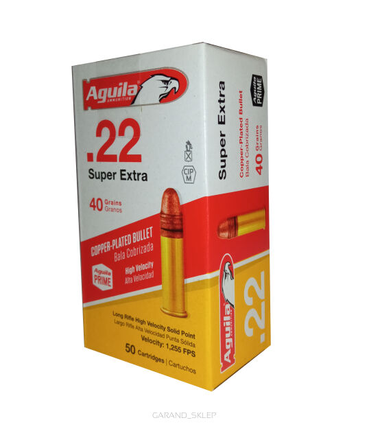 Amunicja Aguila .22LR HV - Super Extra - 40gr