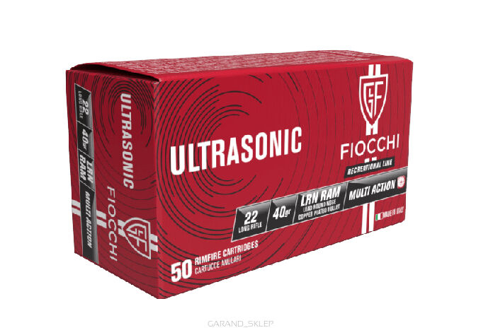 Amunicja Fiocchi Ultrasonic 22lr 40gr