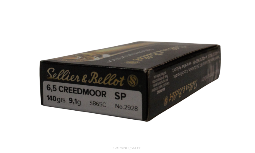 Amunicja Sellier & Bellot 6,5 CREEDMOOR SP 140grs/9,1g