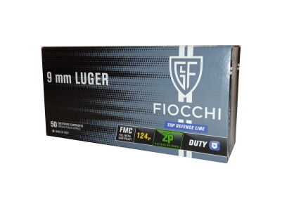 Amunicja Fiocchi 9mm LUGER 124gr FMC non toxic