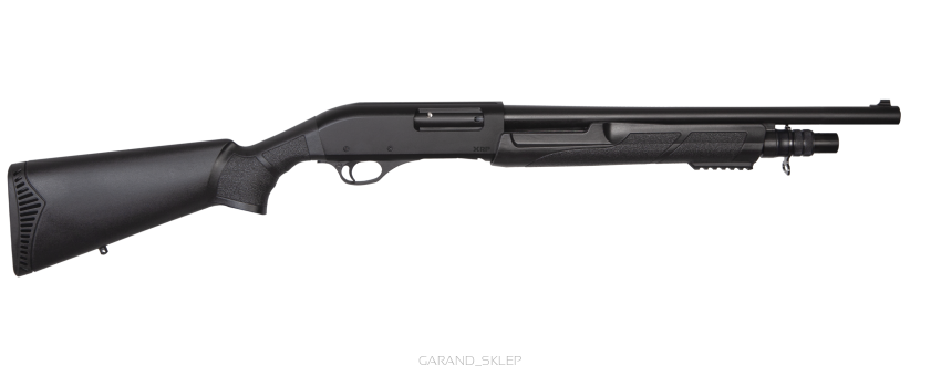 Strzelba pump action Hunt Group XRP-005 Synthetic - lufa 47cm, kal. 12/76