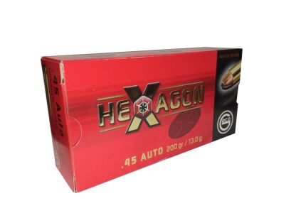 GECO .45Auto HEXAGON 200gr/13.0g