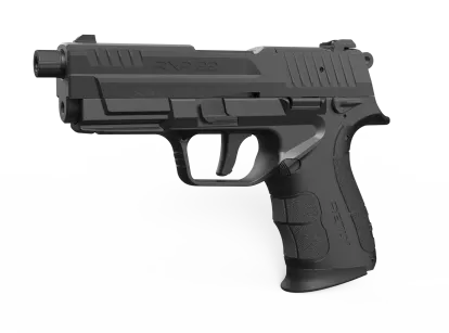 Pistolet Retay RXP22 4,33" z gwintem, magazynek 13+1 - czarny, kal. 22LR